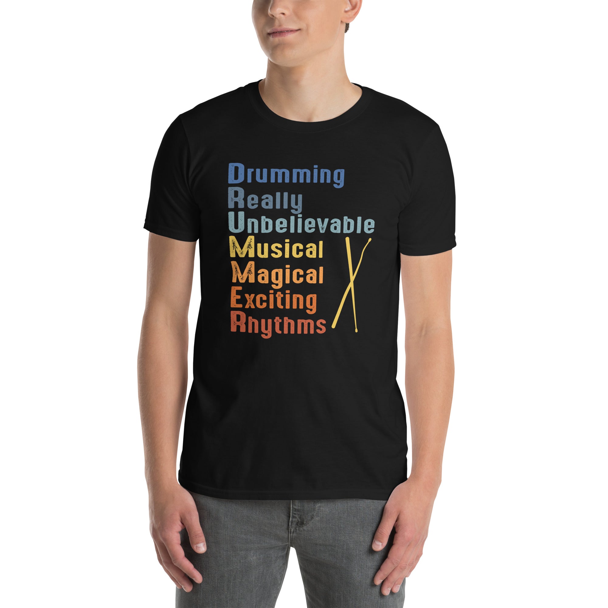 Funny Drummer T-Shirt | Drums Shirt Gift - Cuccico Design