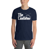 Funny Pool Player Shirt: 'The Cue Father' Billiards Gift - Cuccico Design