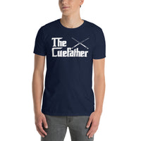 Funny Pool Player Shirt: 'The Cue Father' Billiards Gift - Cuccico Design