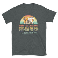 Every Snack Every Meal English Bulldog T-Shirt - Cuccico Design
