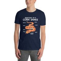 Anatomy of a Corn Snake Shirt - Funny Reptile Tee - Cuccico Design