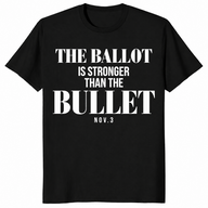 Ballot stronger than bullet in black