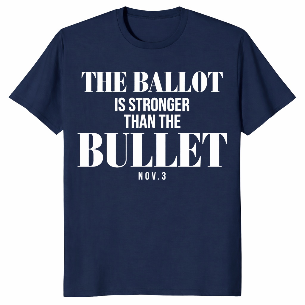 Ballot stronger than bullet in navy