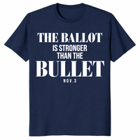 Ballot stronger than bullet in navy