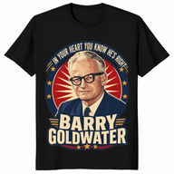 Barry Goldwater shirt in black