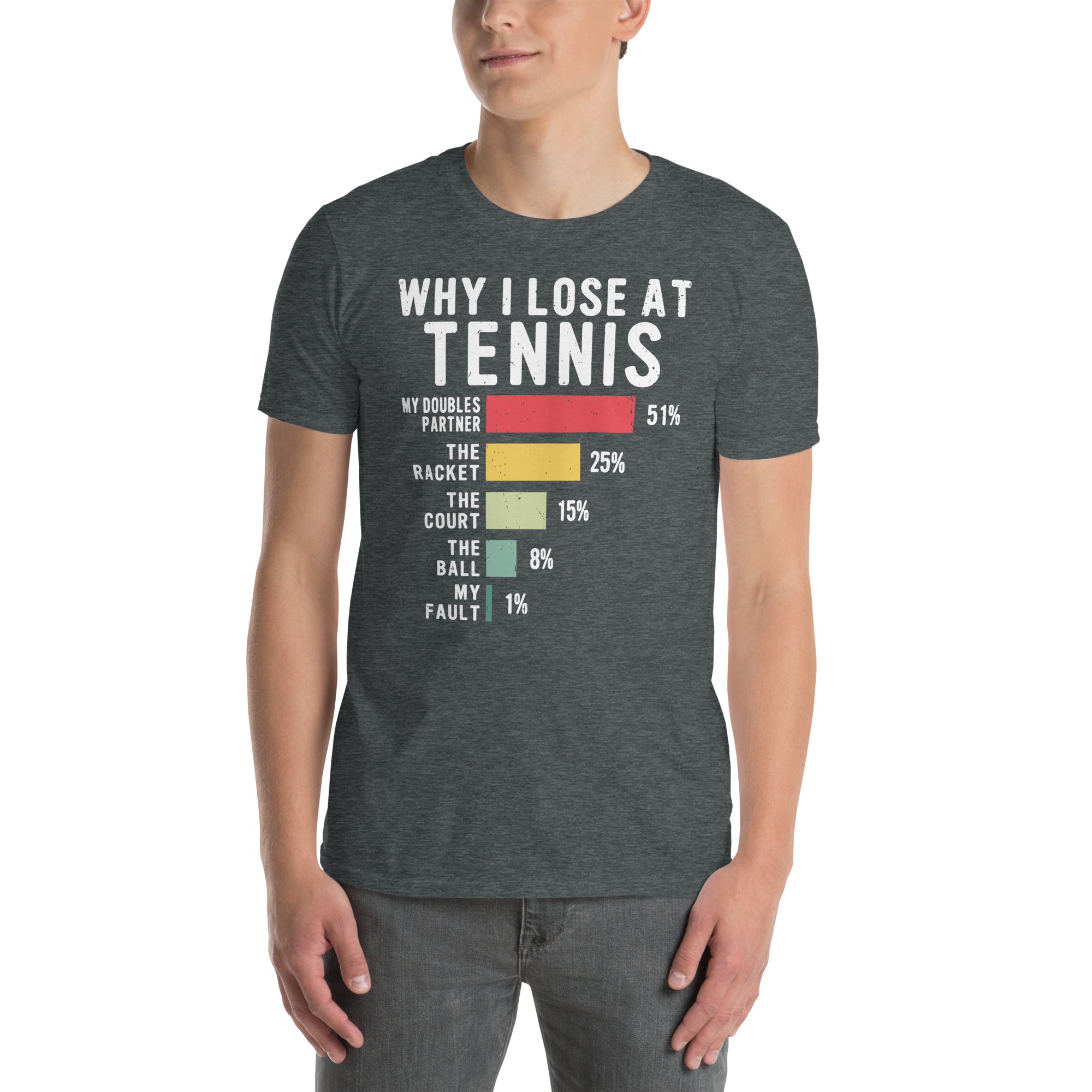 Funny Tennis T-Shirt - Perfect Tennis Player Gift - Cuccico Design
