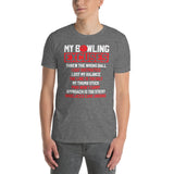 Funny Bowling T-Shirt | My Bowling Excuses Shirt | Unisex - Cuccico Design