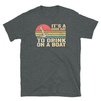 Drinking on a Boat T-Shirt - Funny Boating Humor Shirt - Cuccico Design