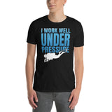 Scuba Diving T-Shirt - I Work Well Under Pressure - Cuccico Design
