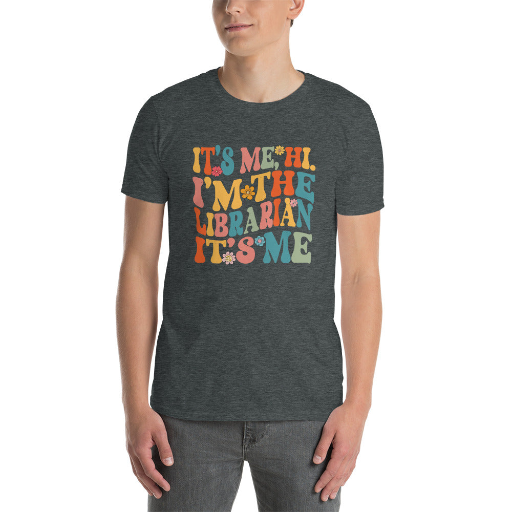 It's Me Hi I'm The Librarian T-Shirt | Library Gift - Cuccico Design