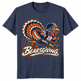 Beargiving shirt, funny Thanksgiving football fan gift