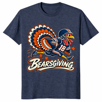 Beargiving shirt, funny Thanksgiving football fan gift