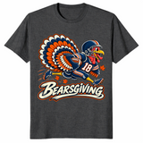 Beargiving Turkey Day shirt, unisex Chicago football graphic tee