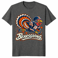 Beargiving Thanksgiving 2026 shirt, Turkey Day game day tee