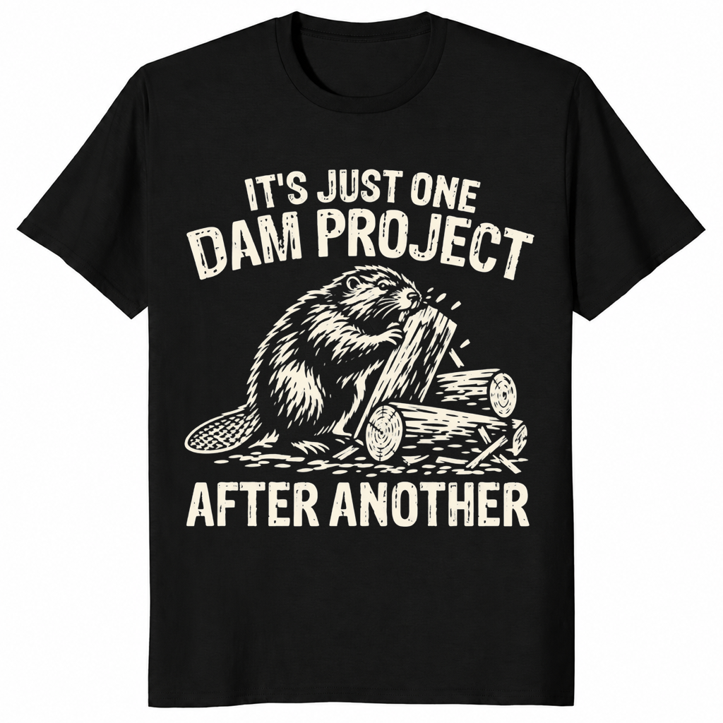Beaver Dam Shirt in black