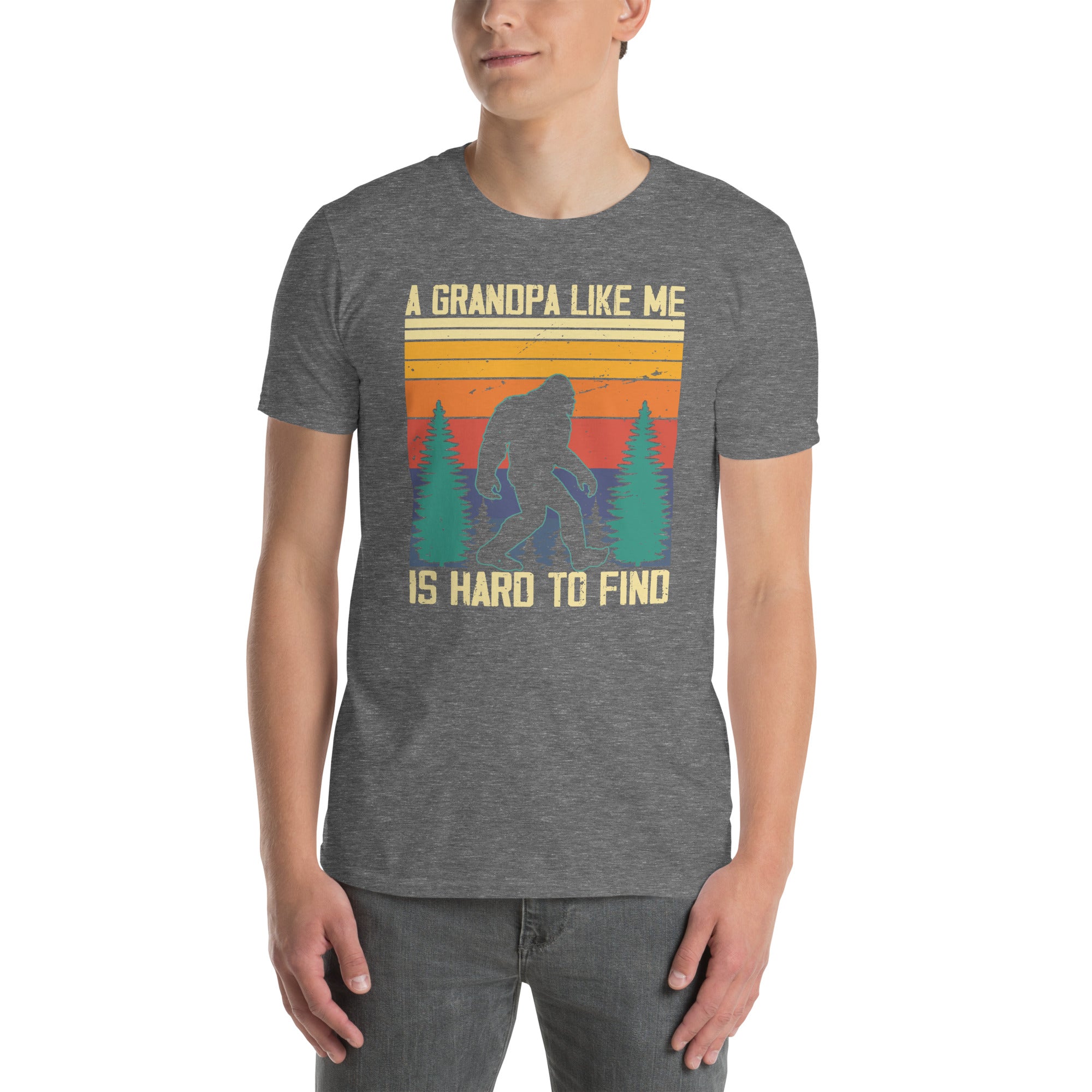 Bigfoot Grandpa T-Shirt - Funny Sasquatch Gift - Cuccico Design