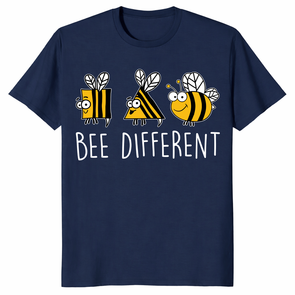 Bee Different shirt in navy