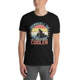 Snowmobile Dad T-Shirt | Funny Snowmobiling Gift - Cuccico Design