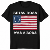 Betsy Ross Was A Boss Revolutionary Flag Shirt | Cuccico