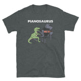 Pianosaurus T-Rex Piano T-Shirt - Funny Dinosaur Shirt - Cuccico Design