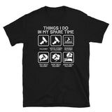 Things I Do In My Spare Time Falconers T-Shirt - Cuccico Design