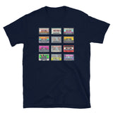 Vintage Cassette T-Shirt 80s 90s Music Mixtape Tee - Cuccico Design