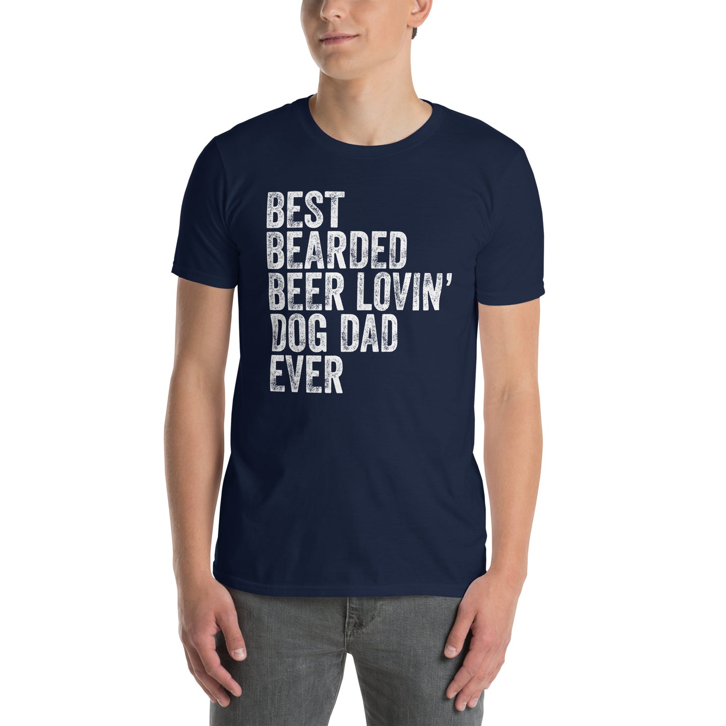 Best Dog Dad Ever T-Shirt for Men | Dog Dad Gift - Cuccico Design