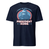 Big Ape Shirt in navy featuring Presidential Parody Tee by Cuccico