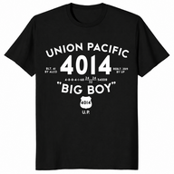 Big Boy 4014 train shirt in black