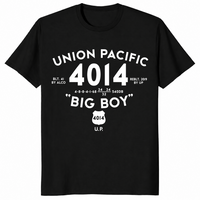 Big Boy 4014 train shirt in black