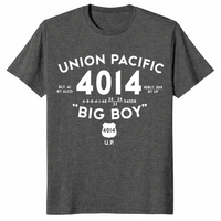 Big Boy 4014 train shirt dark heather