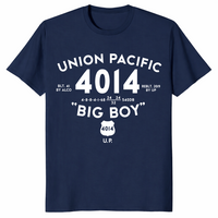 Big Boy 4014 train shirt in navy