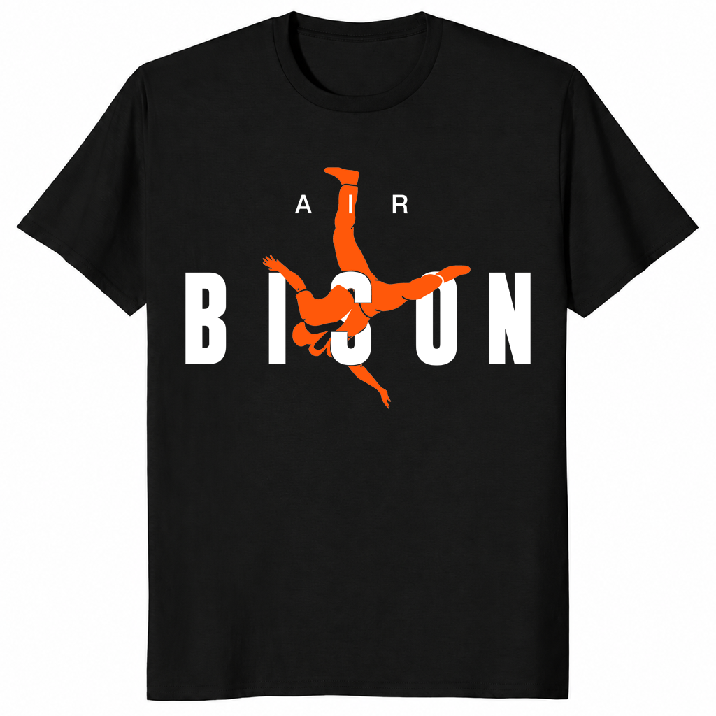 Bison air dunk shirt black