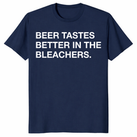 Bleachers beer shirt in navy