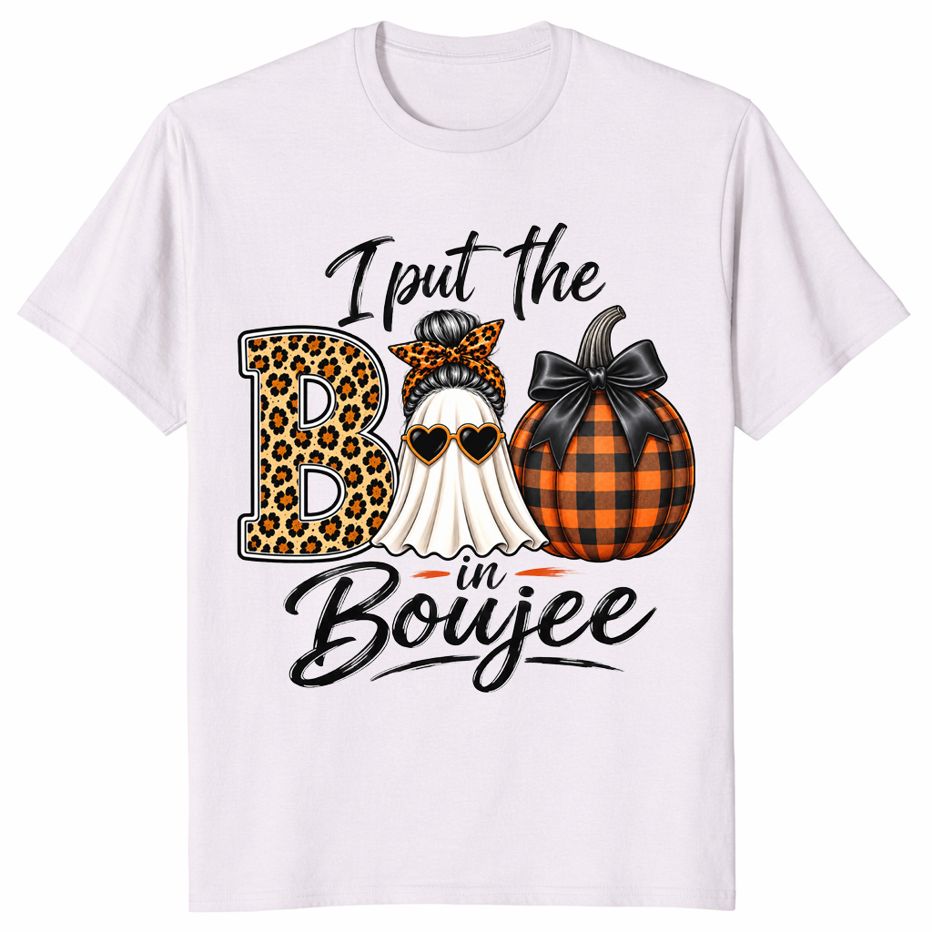 Boo in boujee shirt ice grey