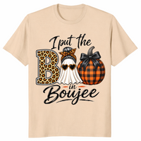 Boo in boujee shirt sand