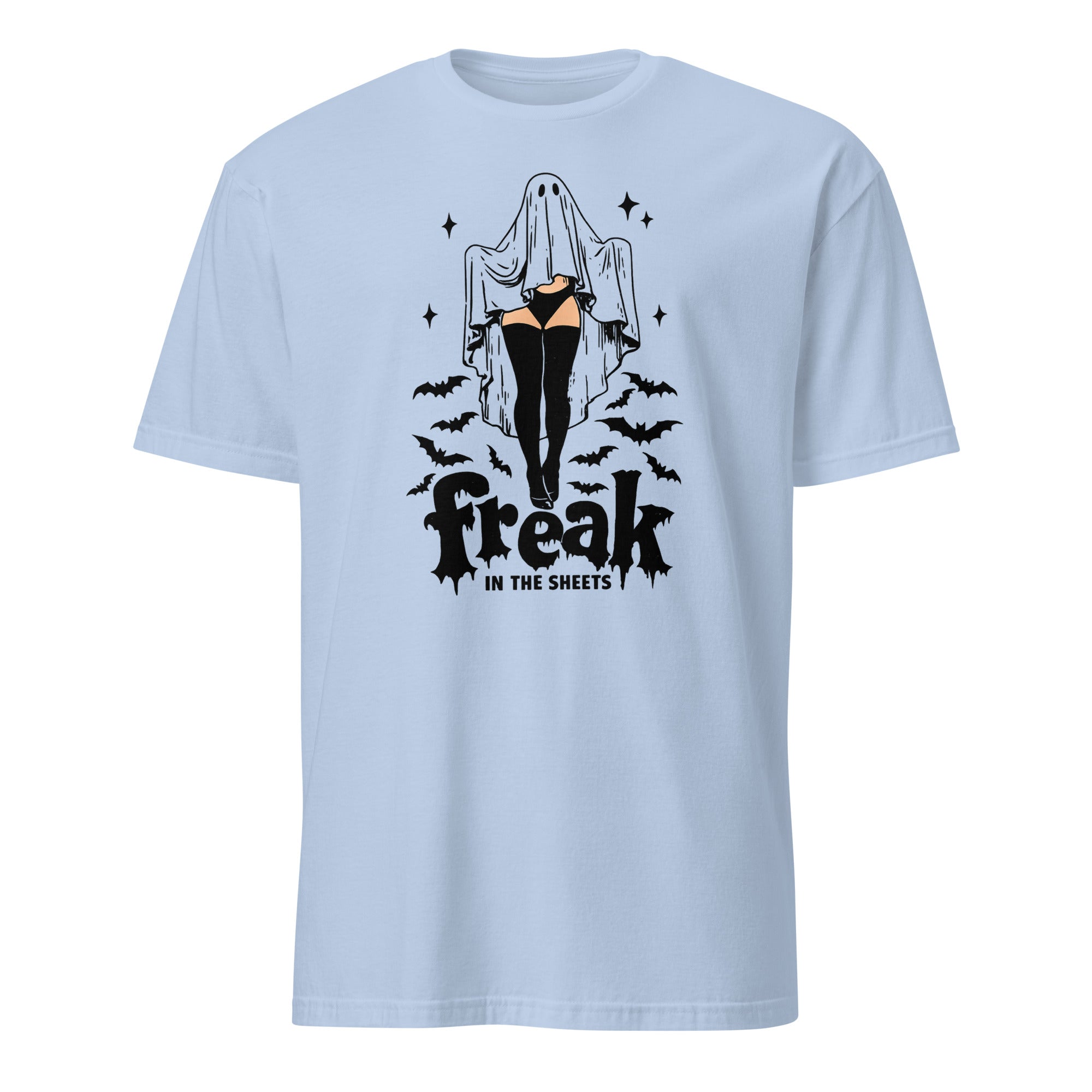 Boo Sheet Ghost T-Shirt in light blue by Cuccico