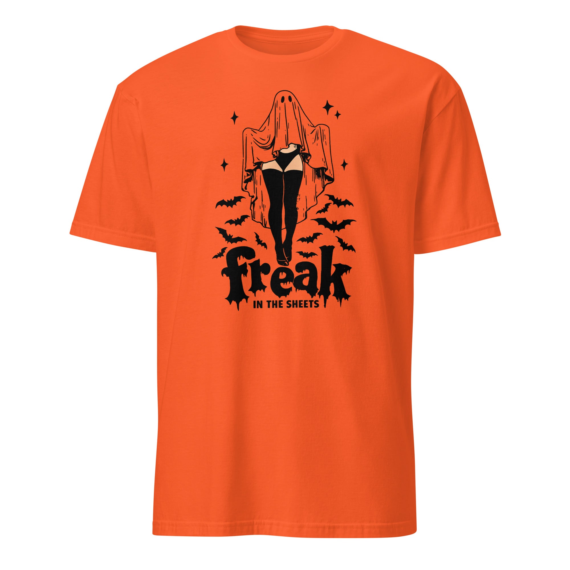 Boo Sheet Ghost T-Shirt in orange by Cuccico