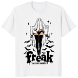 Boo Sheet Ghost T-Shirt in white by Cuccico