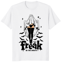 Boo Sheet Ghost T-Shirt in white by Cuccico