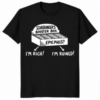 Booster box shirt in black