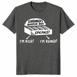 Booster box shirt in dark heather