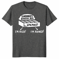 Booster box shirt in dark heather