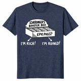 Booster box shirt in heather navy