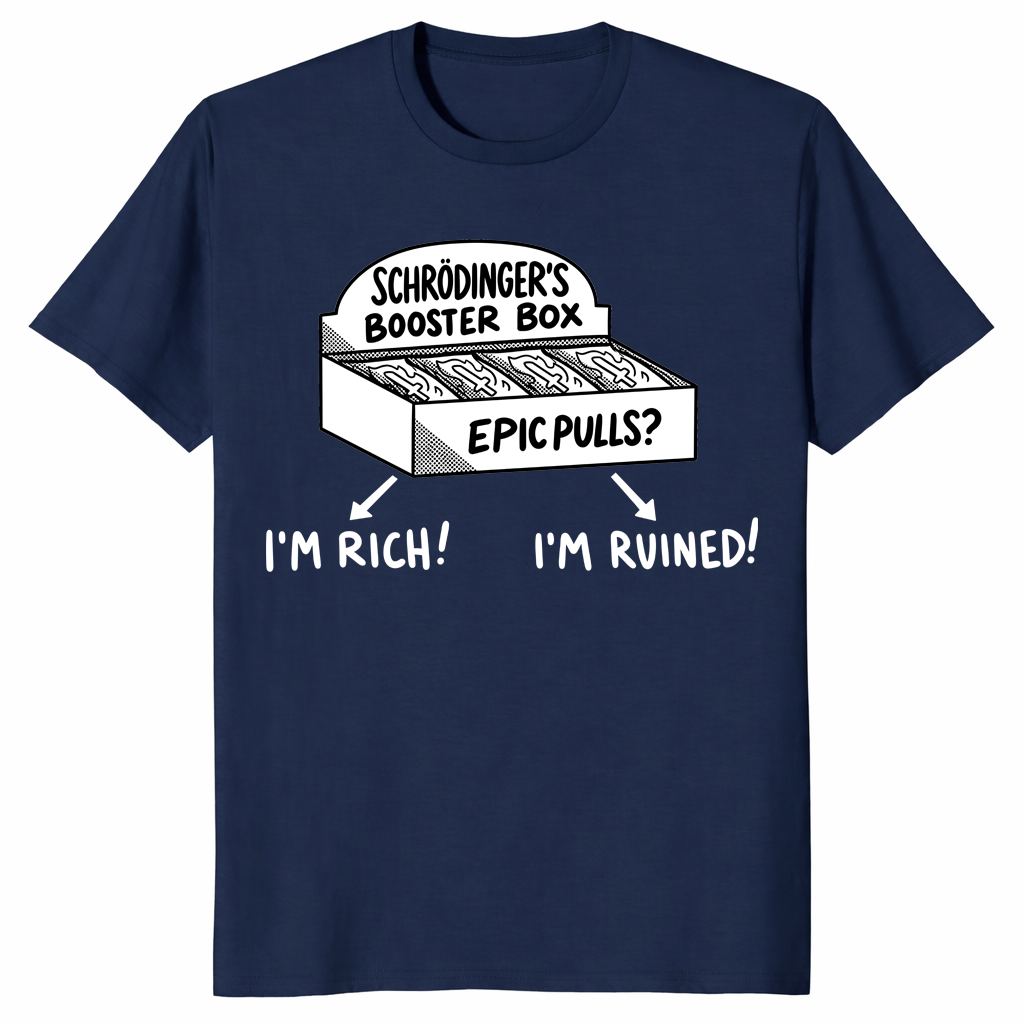 Booster box shirt in navy