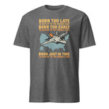 Born Too Late To Deploy To The Middle East Shirt in Graphite Heather by Cuccico