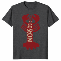 Boston Lobster Shirt | New England Seafood Graphic Tee | Cuccico