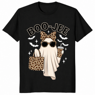 Boujee ghost shirt in black