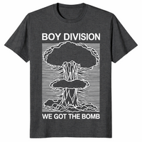 Boy Division We Got The Bomb MCR Inspired Fan Shirt | Cuccico