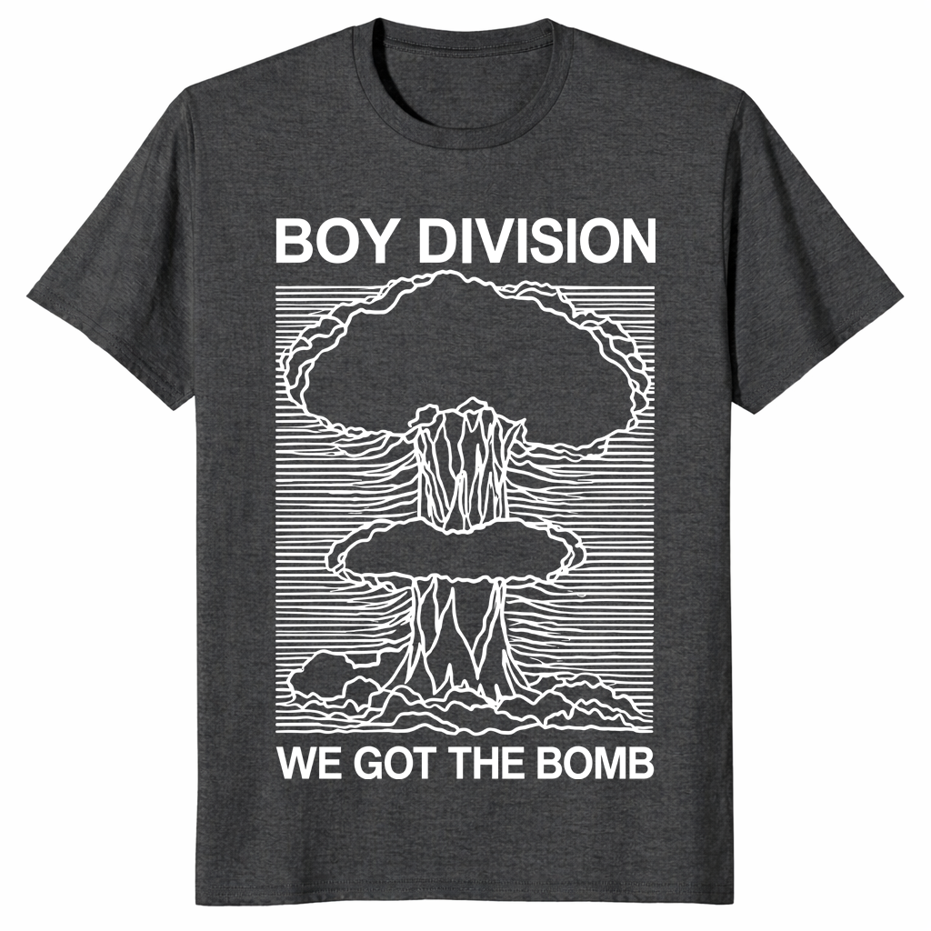 Boy Division We Got The Bomb MCR Inspired Fan Shirt | Cuccico